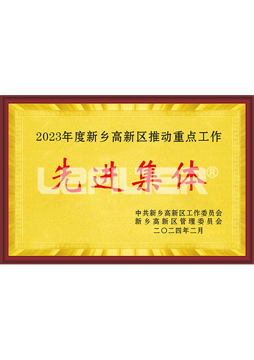 2023年度新鄉(xiāng)高新區(qū)推動(dòng)重點(diǎn)工作先進(jìn)集體